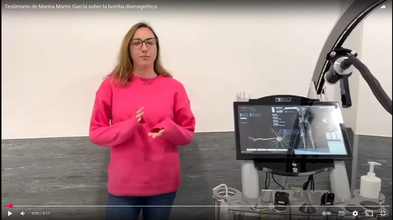 Testimonio de Marina Martin García sobre la bomba diamagnética