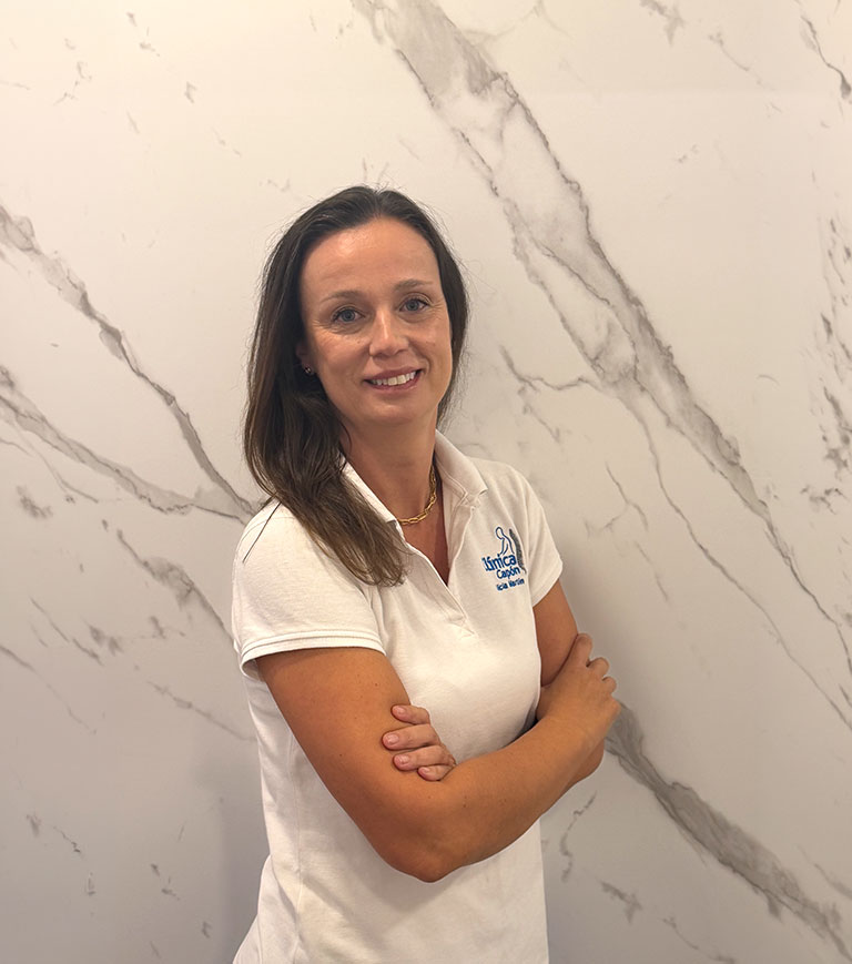 Alicia Martín Palomo, osteópata en Clínica Capón