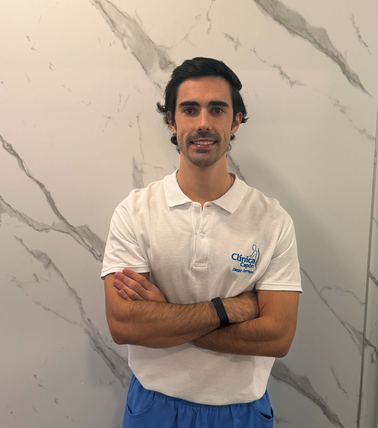 Diego Dorrego, fisioterapeuta en Clínica Capón